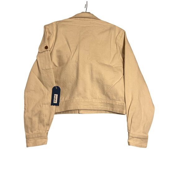 NWT Daily Blue by Adriano Goldschmied Demin Bone IRA Jacket Women's M - Picture 16 of 16